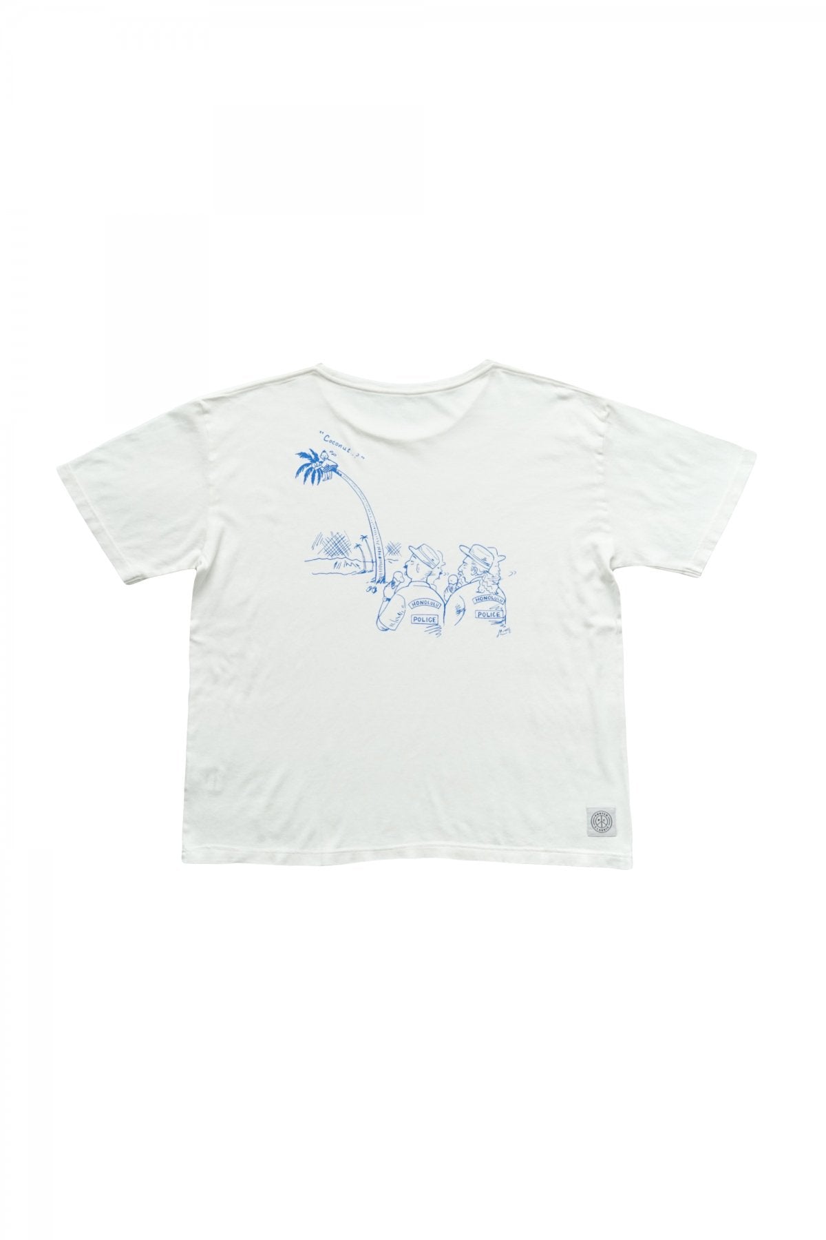 Porter Classic - T-SHIRT / OMOIDE HAWAIIAN COCONUT - WHITE