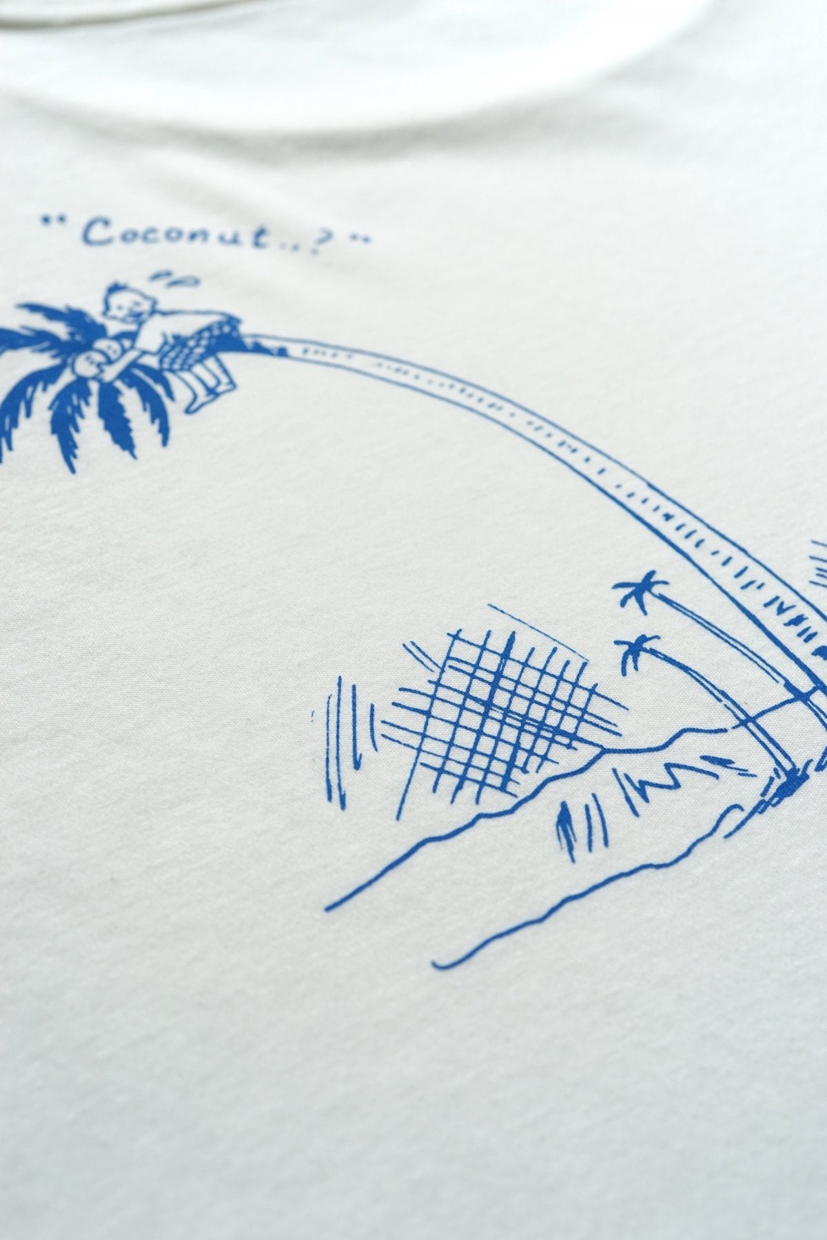Porter Classic - T-SHIRT / OMOIDE HAWAIIAN COCONUT - WHITE