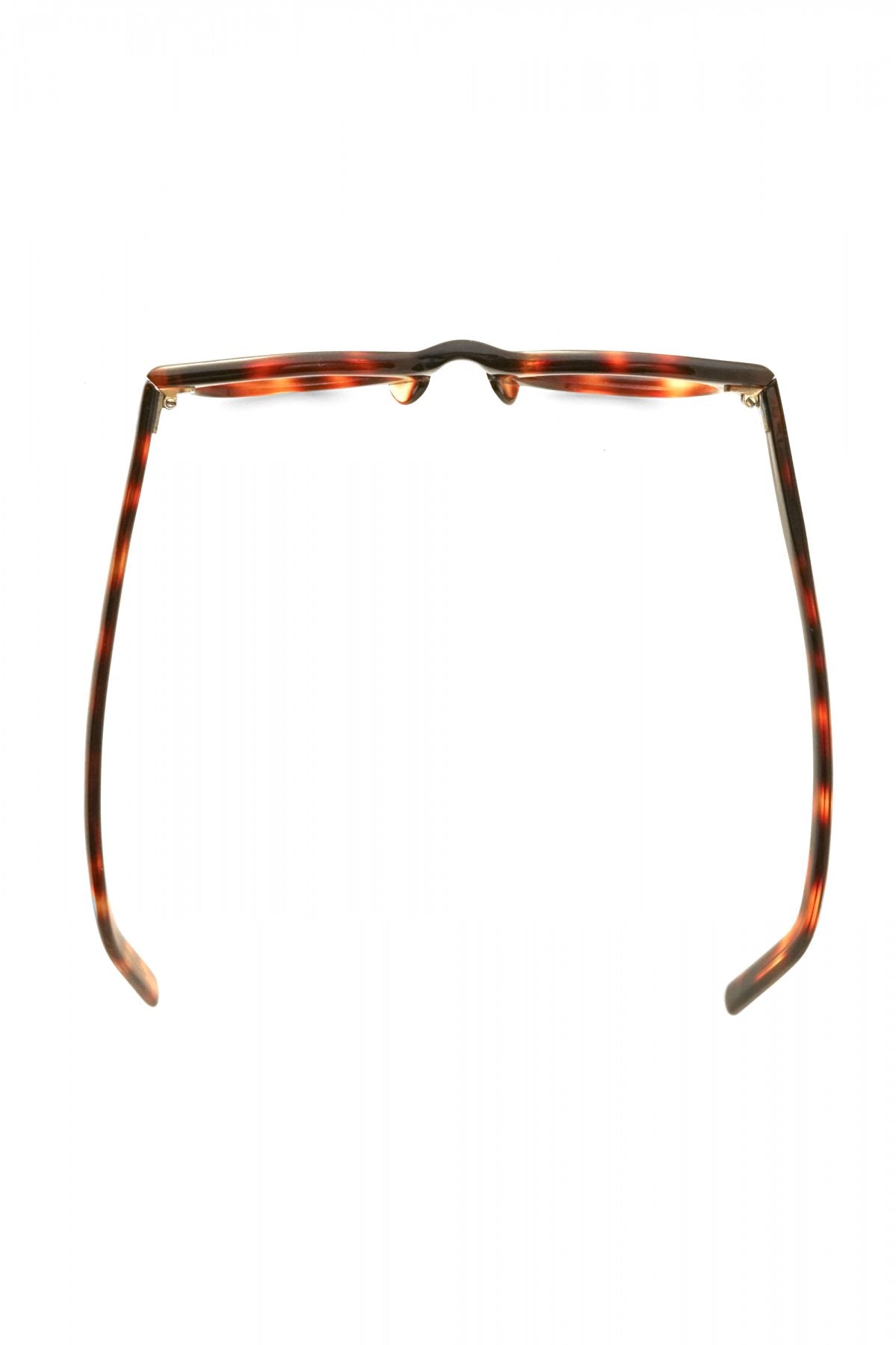 1950s FRANCE VINTAGE EYEGLASS - DEMI AMBER - OPT-503