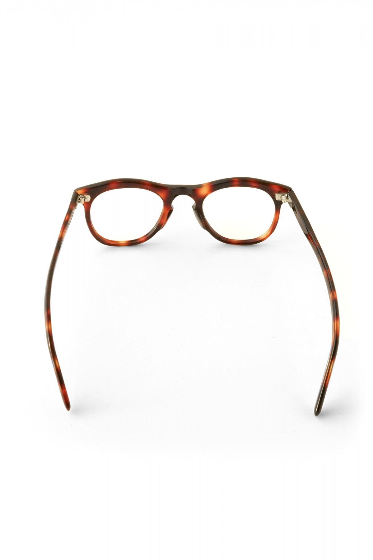1950s FRANCE VINTAGE EYEGLASS - DEMI AMBER - OPT-503