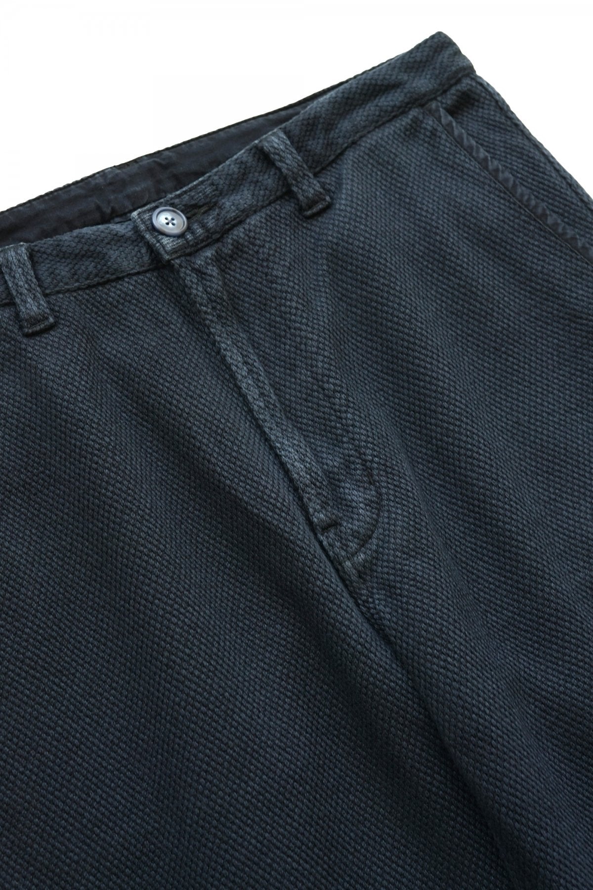 Porter Classic - PC KENDO CROPPED SLIM PANTS - DARK NAVY