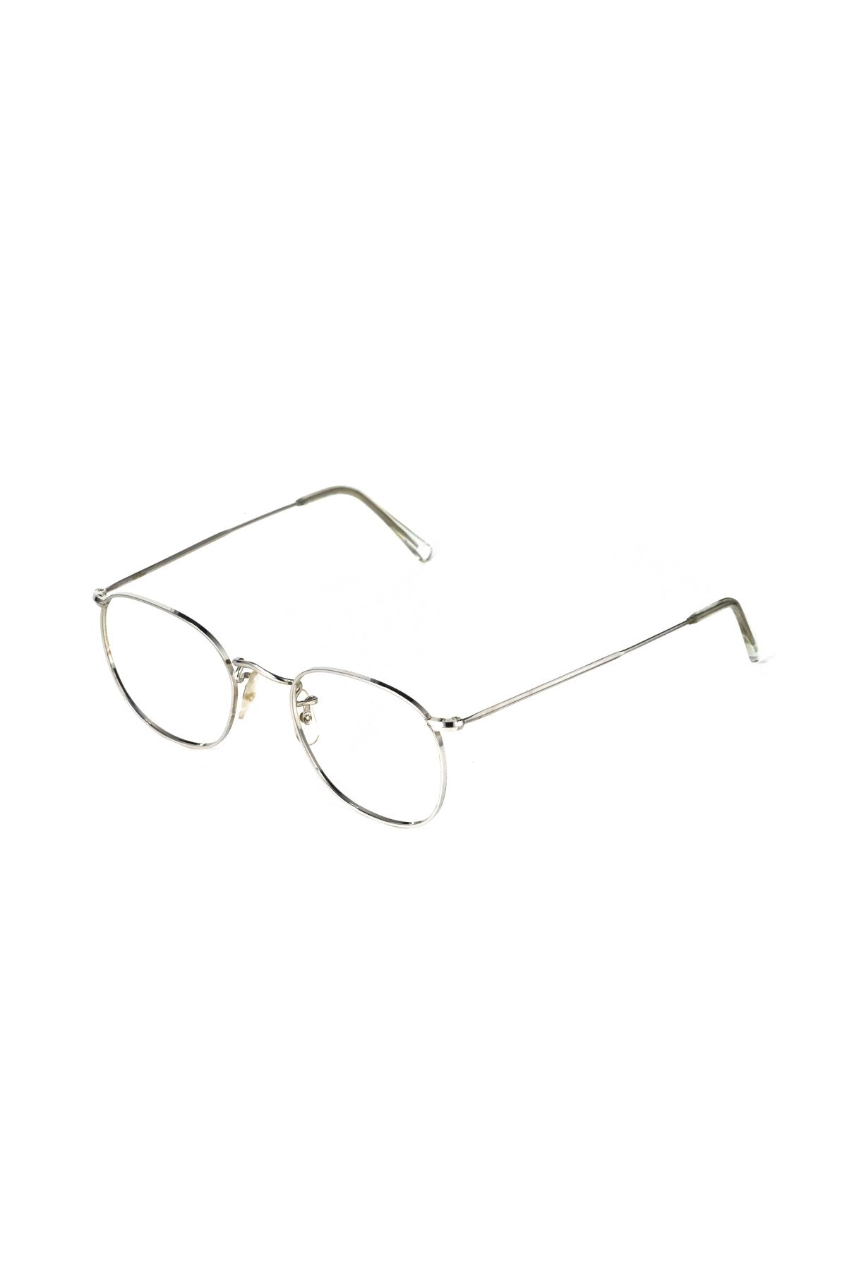 1960s ALGHA BRITISH VINTAGE EYEWEAR METAL WELLINGTON - OPT-607