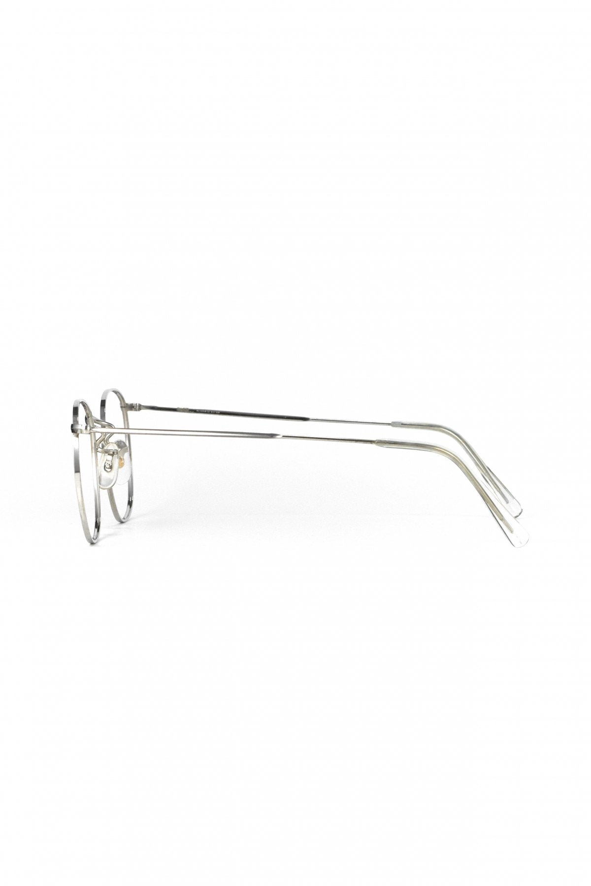 1960s ALGHA BRITISH VINTAGE EYEWEAR METAL WELLINGTON - OPT-607