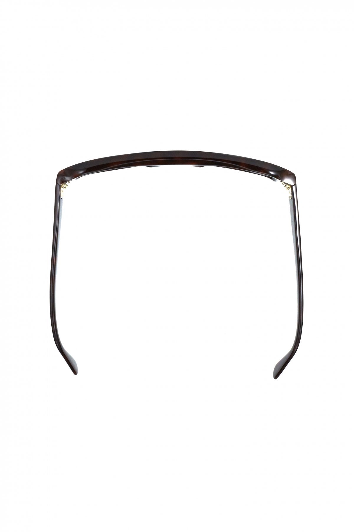 1960s BRITISH VINTAGE EYEWEAR BROWN MARBLE- OPT-612