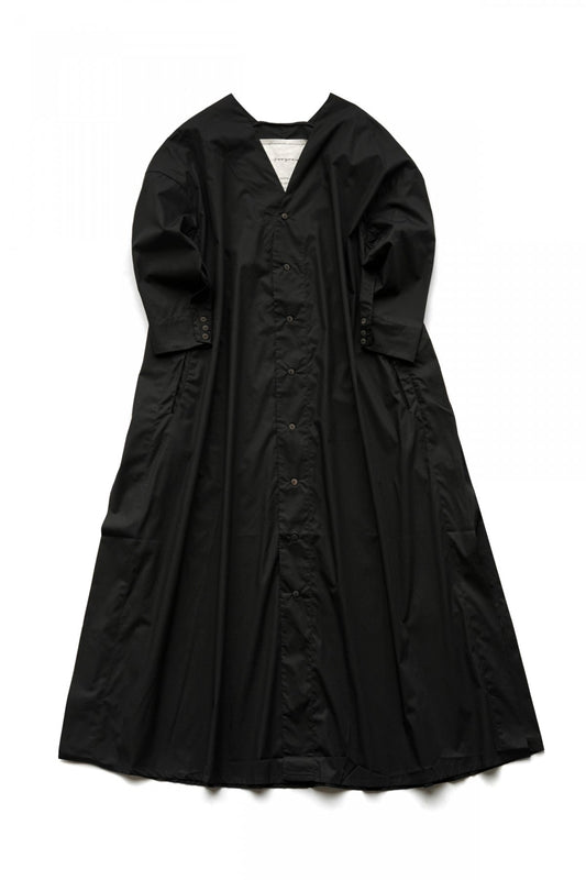 toogood for woman - THE ASTROLOGER DRESS - FINE COTTON - FLINT