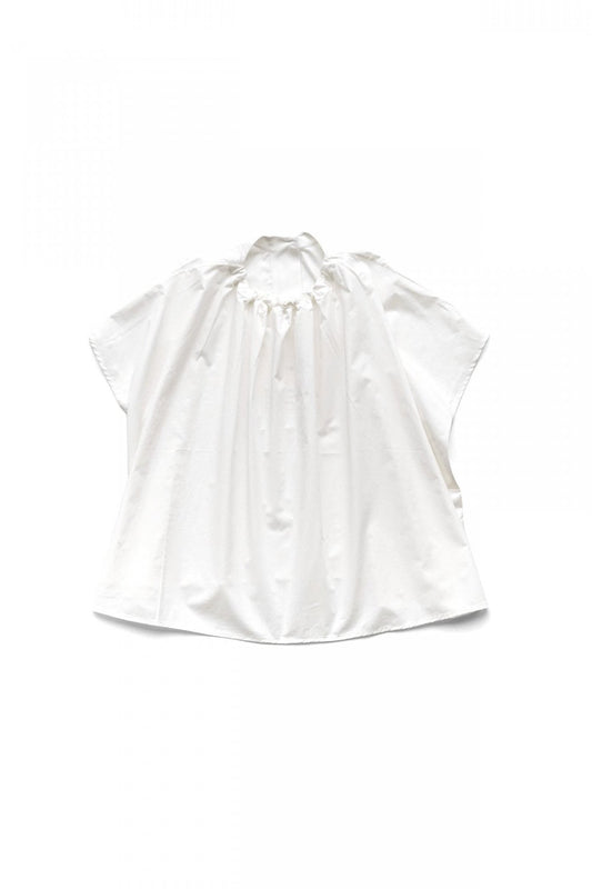 toogood for woman - THE POET TOP - CRISP COTTON - CHALK