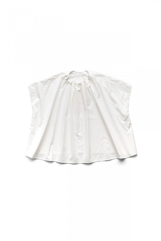 toogood for woman - THE POET TOP - CRISP COTTON - CHALK
