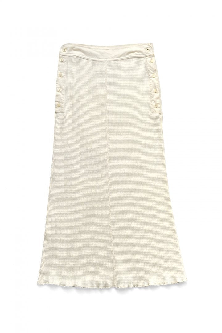 Nigel Cabourn woman - HENRY SKIRT - WHITE