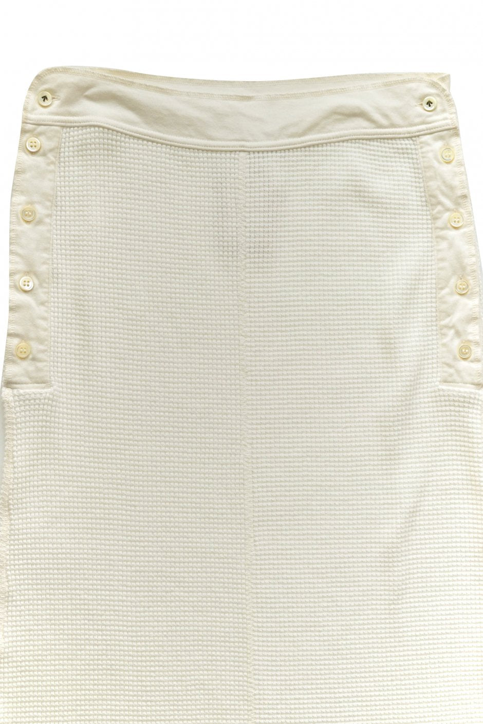 Nigel Cabourn woman - HENRY SKIRT - WHITE