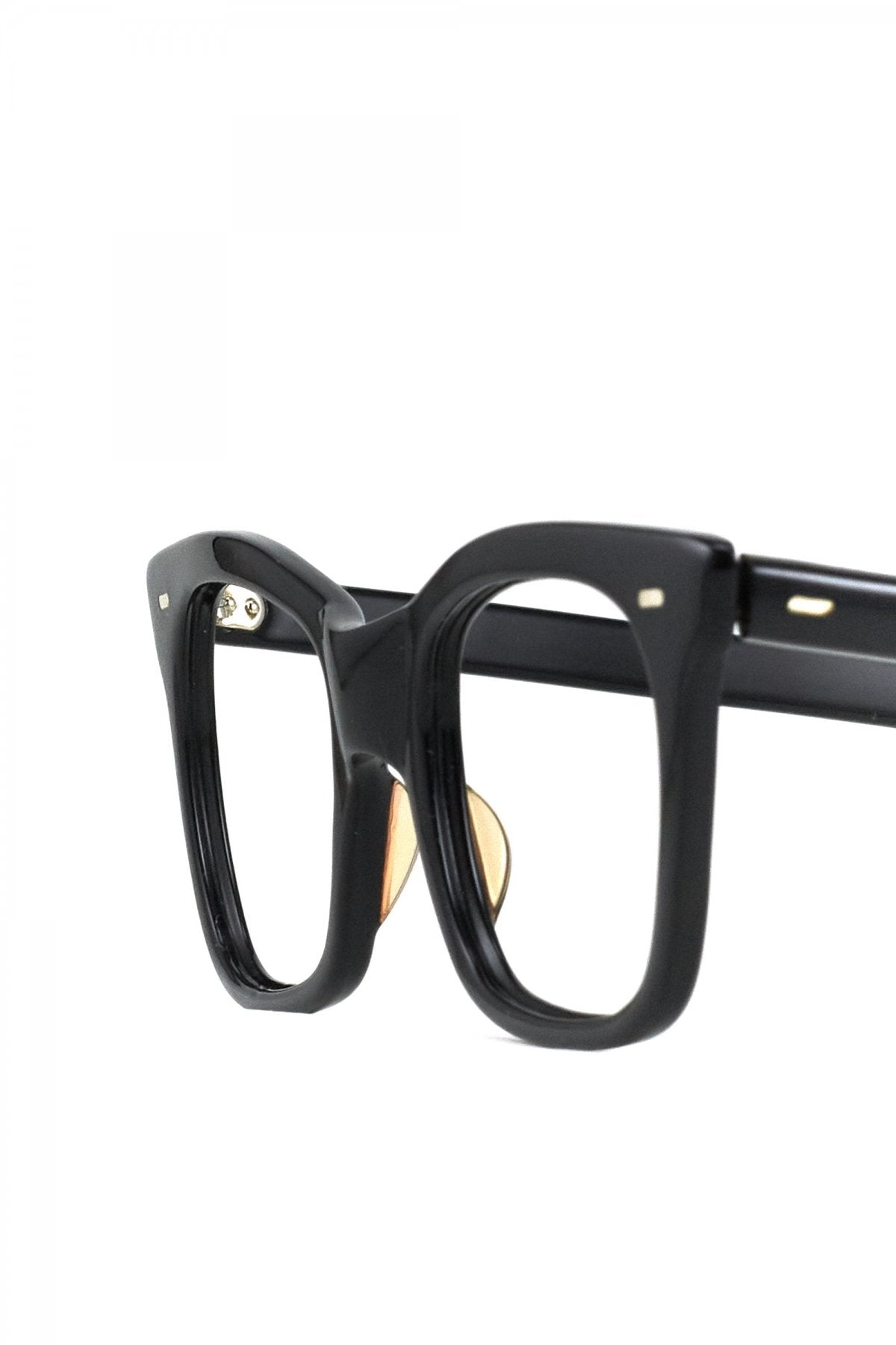 1960s FRANCE VINTAGE EYEGLASS  BLACK - OPT-640