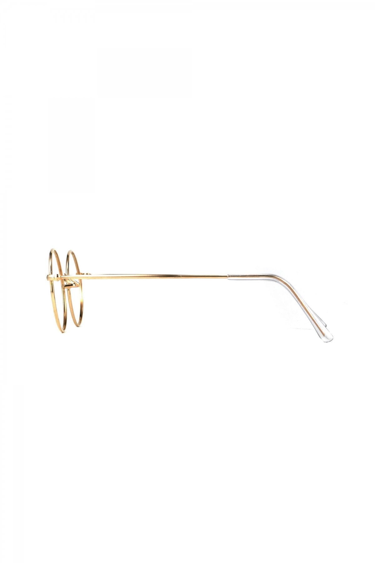1960s BRITISH VINTAGE EYEWEAR METAL ROUND - OPT-658