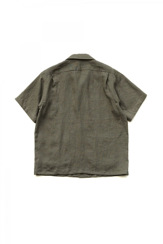 OLD JOE - EMBROIDERED HAVANA SHIRTS - JUNIPER