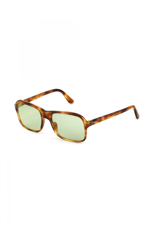 1960s BRITISH VINTAGE SUNGLASS HONEY AMBER - OPT-728