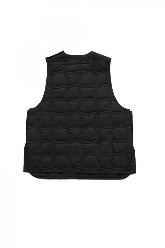 toogood - THE SWEEP VEST - QUILTED COTTON - FLINT