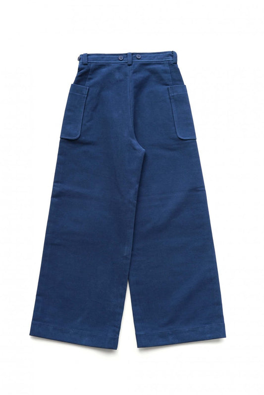 Nigel Cabourn WOMEN'S - FRENCH WORK PANT - BLUE