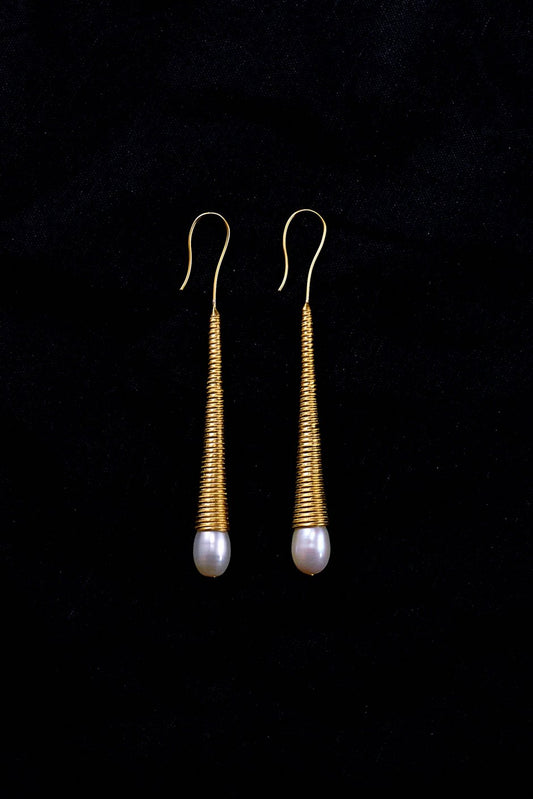 8UEDE - WHITE HOLE PIERCE - GOLD