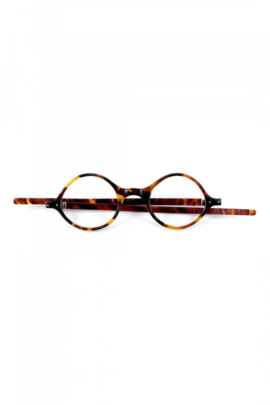 1930s SPECIAL ★★★ REAL TORTOISE BESPOKE BRITISH HAND MADE VINTAGE EYEGLASS - OPT-796