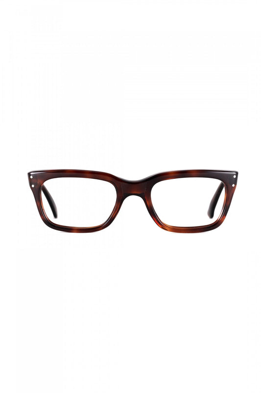 1960s FRAME FRANCE EYEGLASS DEMI AMBER - OPT-817