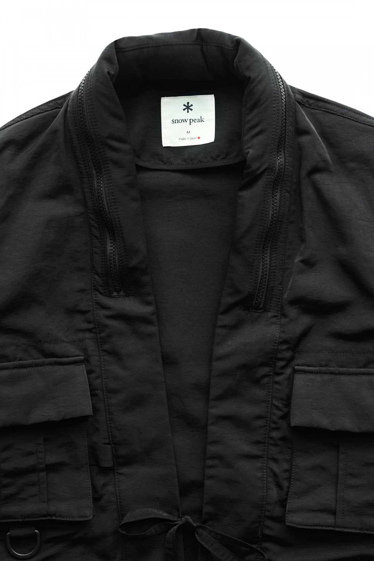 Snow Peak - NY/PAPER CLOTH JACKET - BLACK