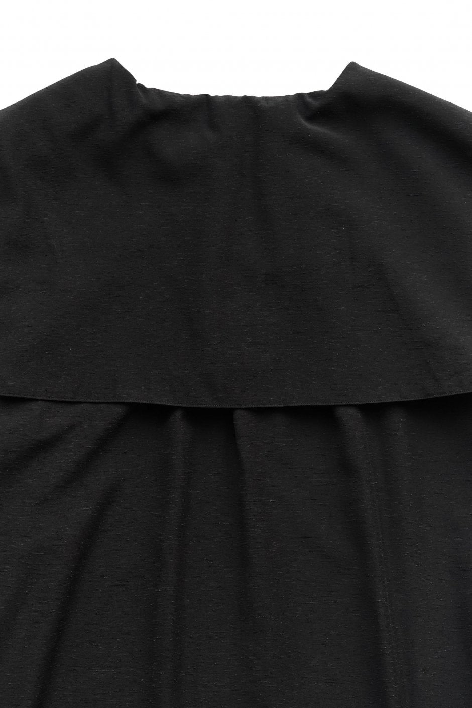 WRYHT - SAILOR COLLAR SMOCK DRESS - BLACK