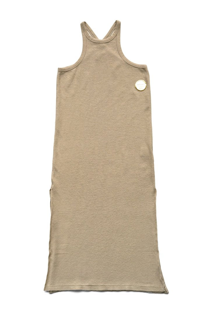 WRYHT - DOBBY WAFFLE TANK DRESS - MINK