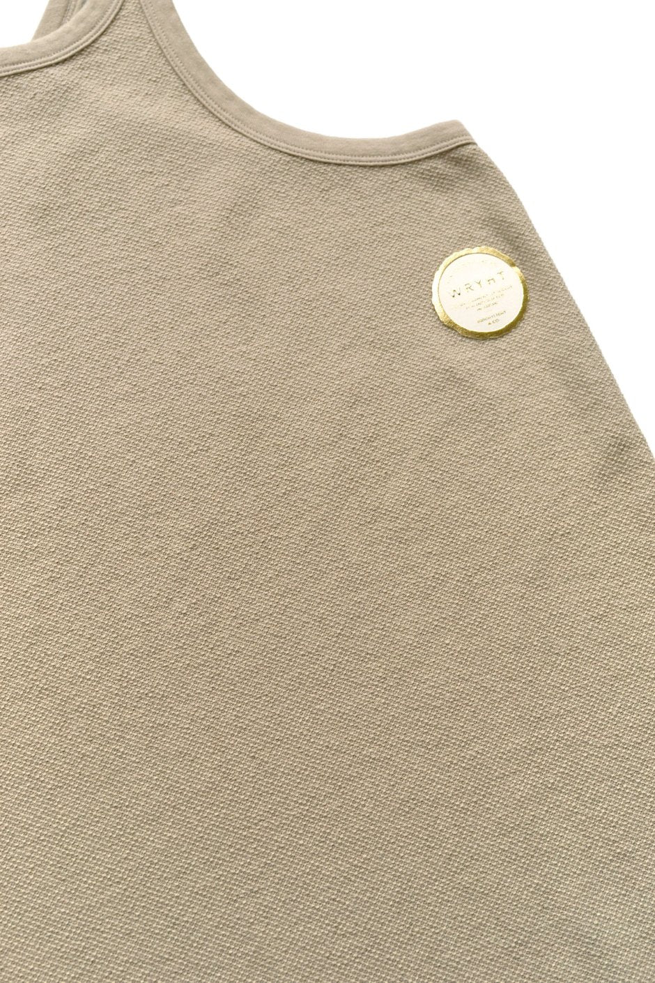 WRYHT - DOBBY WAFFLE TANK DRESS - MINK