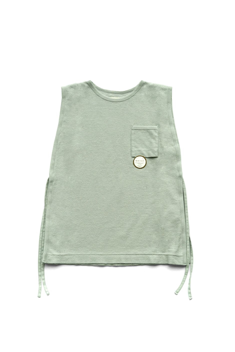 WRYHT - DOBBY WAFFLE SQUARE TOP - JADE