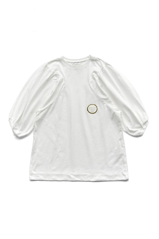 WRYHT - VICTORIAN SLEEVE T (SHORT SLEEVE) - RAW WHITE