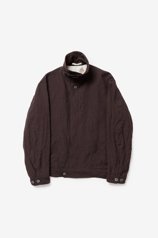 calmlence - JACKET040 - FLIGHT JACKET - BRNST