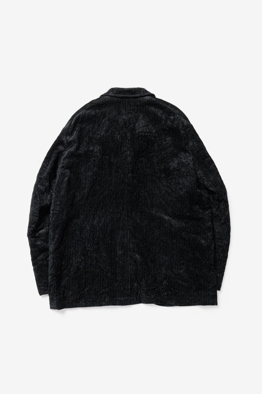 calmlence - JACKET037 - OVERSIZED JACKET - BLK