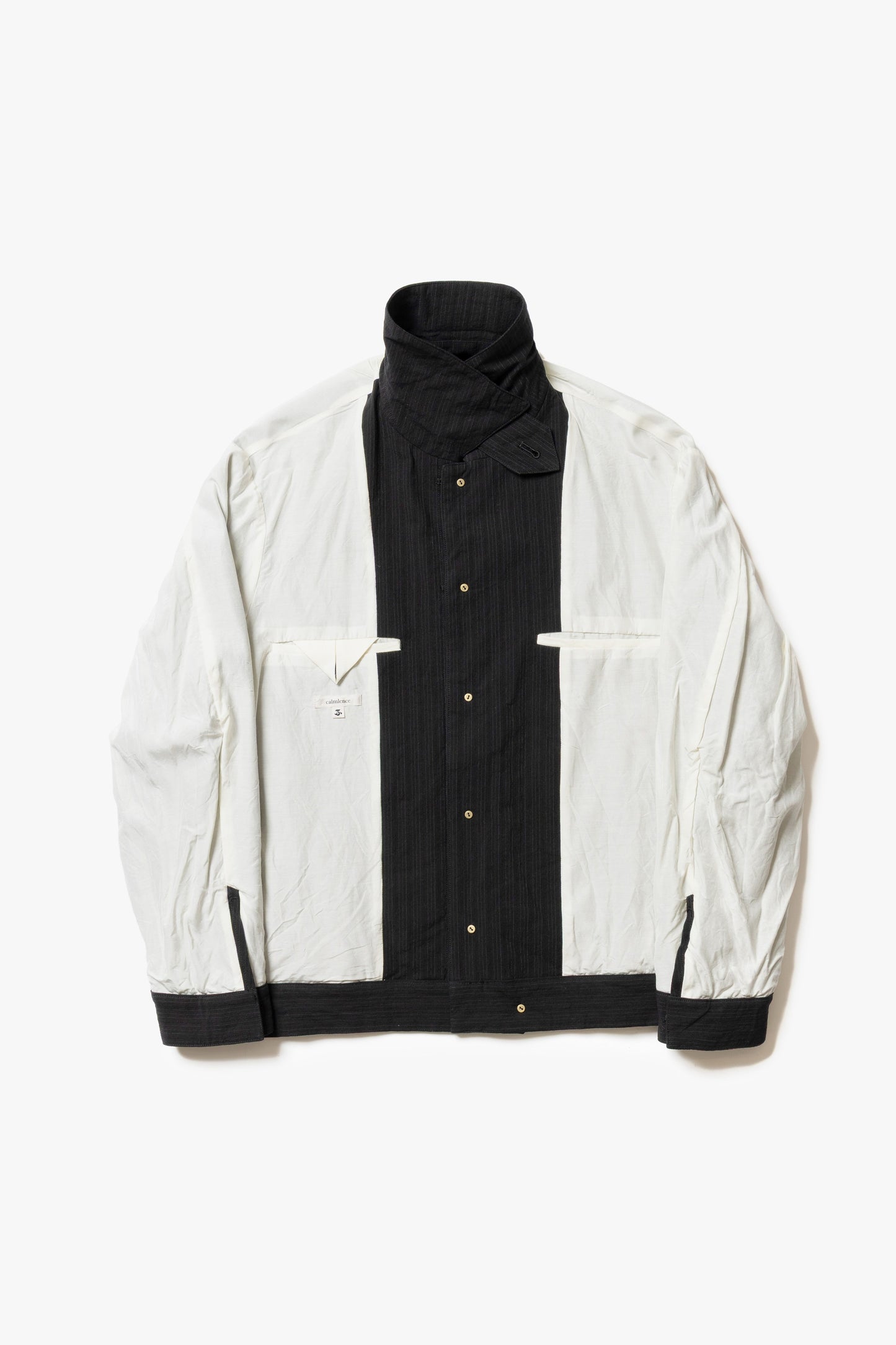 calmlence - JACKET044 FLIGHT JACKET - BLKST