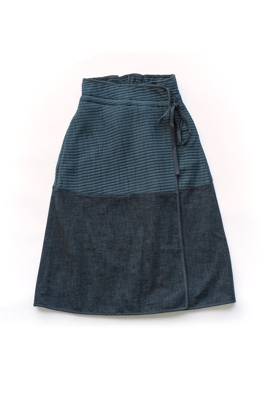 toogood - THE UPHOLSTERER SKIRT - ROPE QUILTED - PEWTER