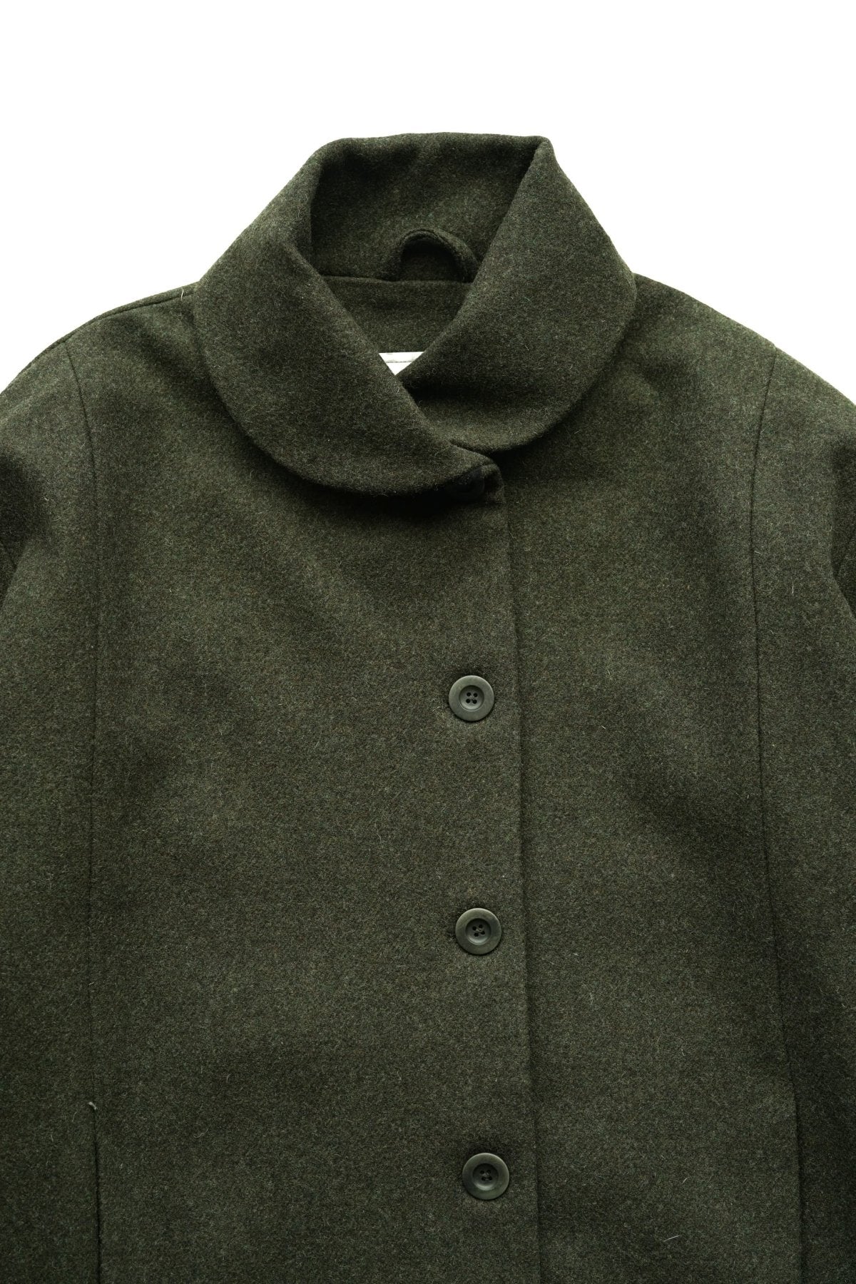 toogood - THE MERCER COAT - WOOl FELT - FIR
