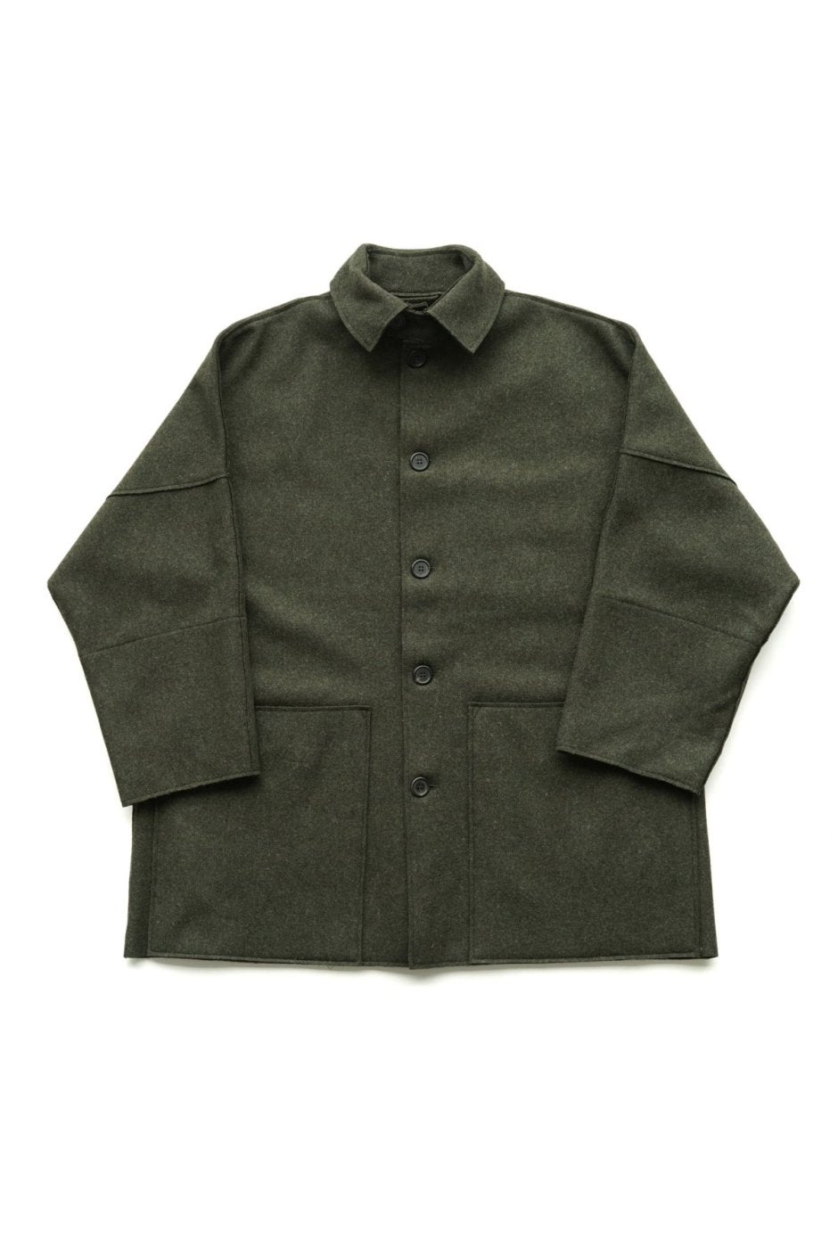 toogood ★★★ - EXCLUSIVE THE DOORMAN JACKET - WOOL FELT - FIR
