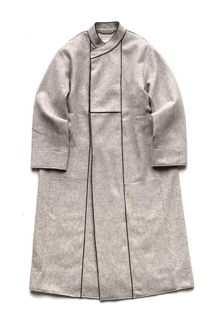 toogood - THE FRAMER COAT - WOOl FELT - STONE