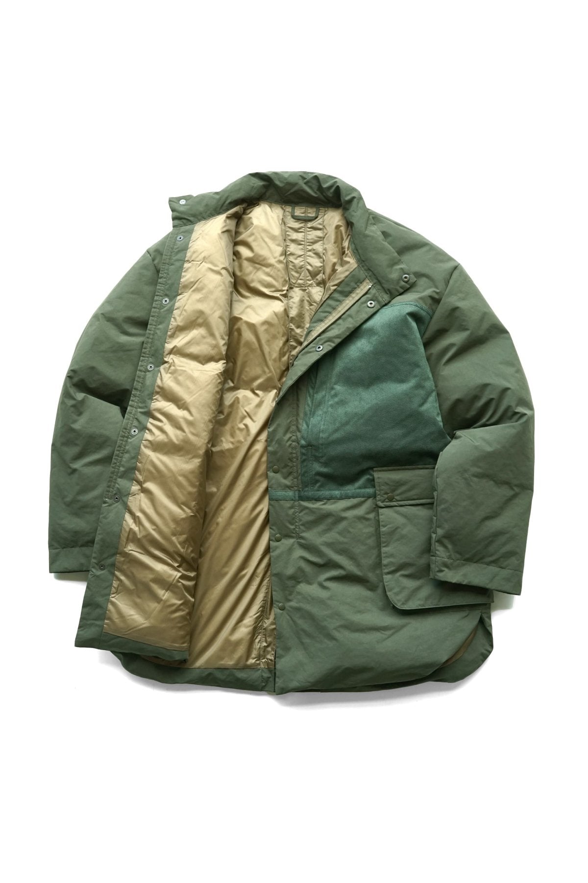 Porter Classic WEATHER DOWN JACKET OLIVE