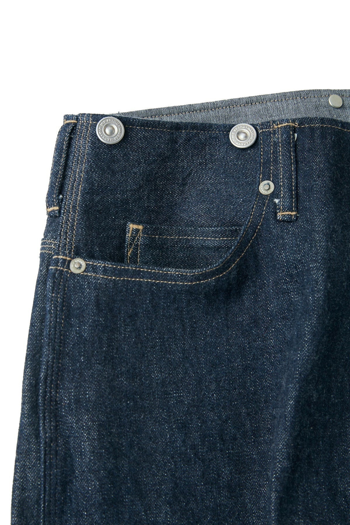 ○OLD JOE - BELTLESS WAIST  JEAN TROUSER"990" - INDIGO