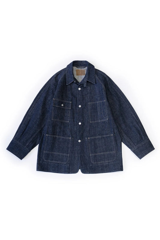 ○OLD JOE - HAMPTON CHORE JACKET - INDIGO