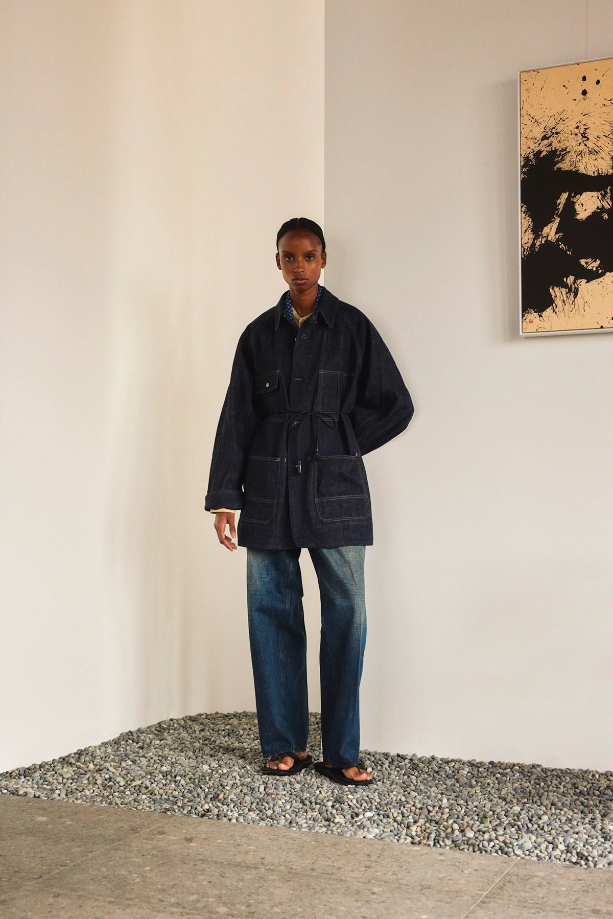 ○OLD JOE - HAMPTON CHORE JACKET - INDIGO