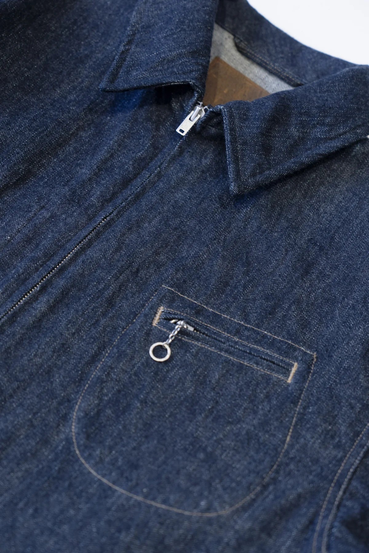 ○OLD JOE - ERWIN ZIP JACKET - INDIGO
