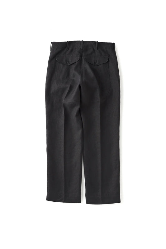 ○OLD JOE - PADED BACK ROVER TROUSER - BLACK