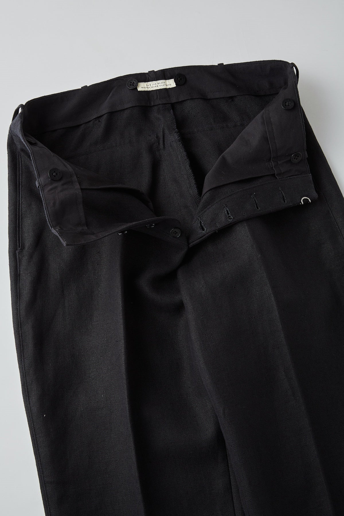 ○OLD JOE - PADED BACK ROVER TROUSER - BLACK