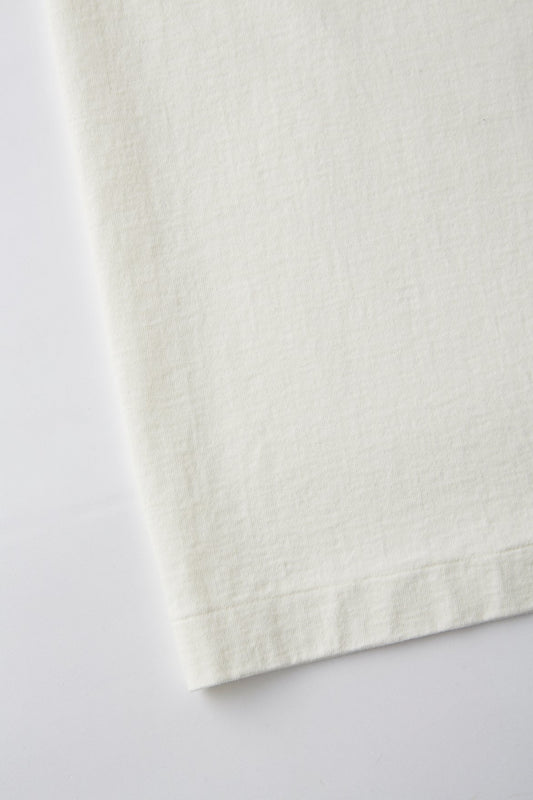 ○OLD JOE - TUBE TEE(Henry-Neck) - RAW WHITE