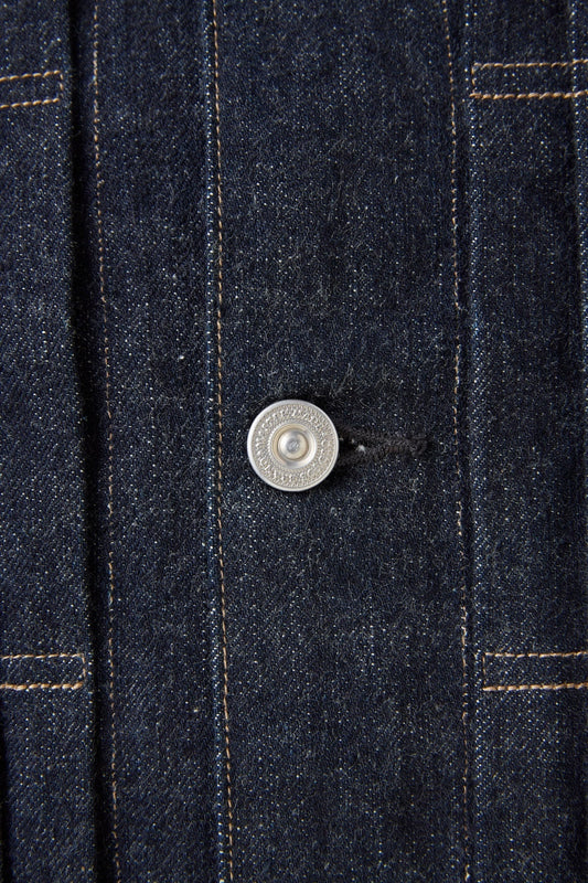 ○OLD JOE - LOWER POCKET JEAN JACKET - INDIGO