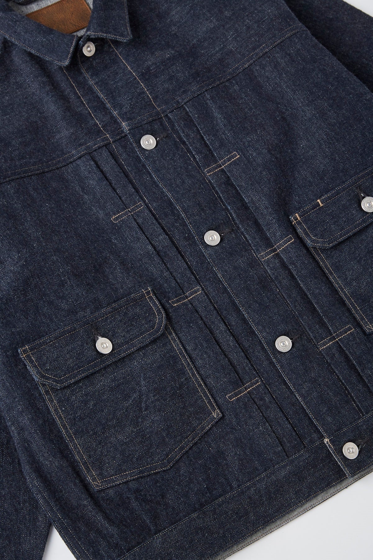 ○OLD JOE - LOWER POCKET JEAN JACKET - INDIGO