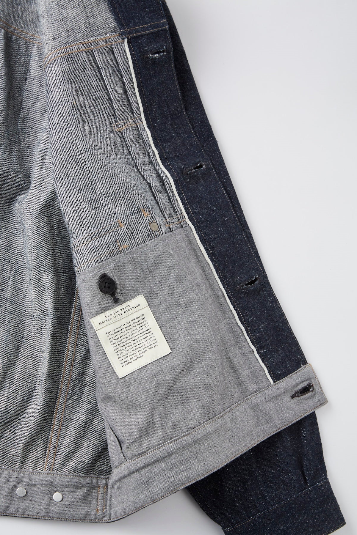 ○OLD JOE - LOWER POCKET JEAN JACKET - INDIGO