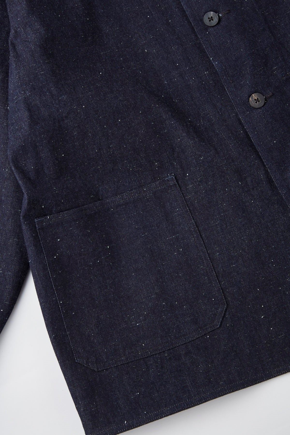 ○OLD JOE - BUTTON FRONT SAILOR JACKET - INDIGO