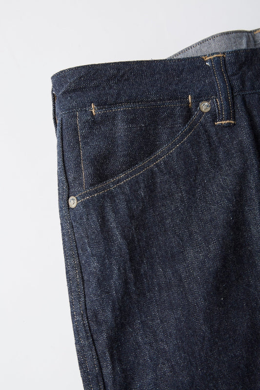 ○OLD JOE - FLAT BACK JEAN TROUSER “946”- INDIGO