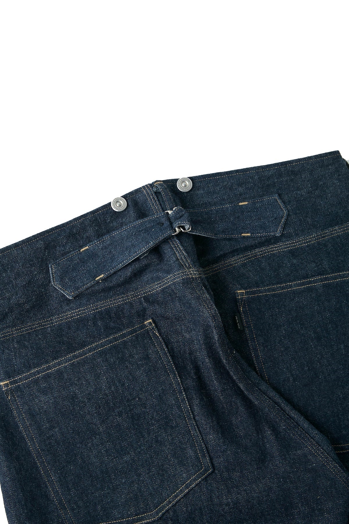 ○OLD JOE - BELTLESS WAIST JEAN TROUSER "990" - INDIGO