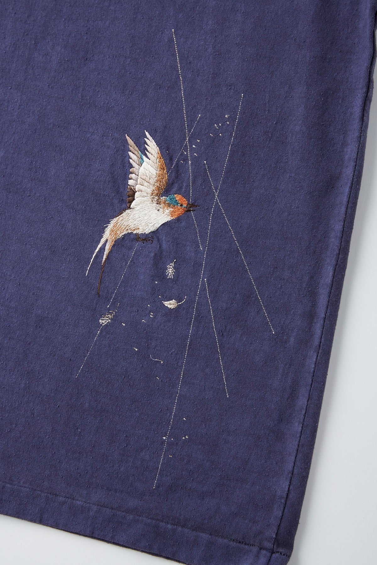 ○OLD JOE - ATHLETIC TEE “TSUBAME” - AUBERGINE